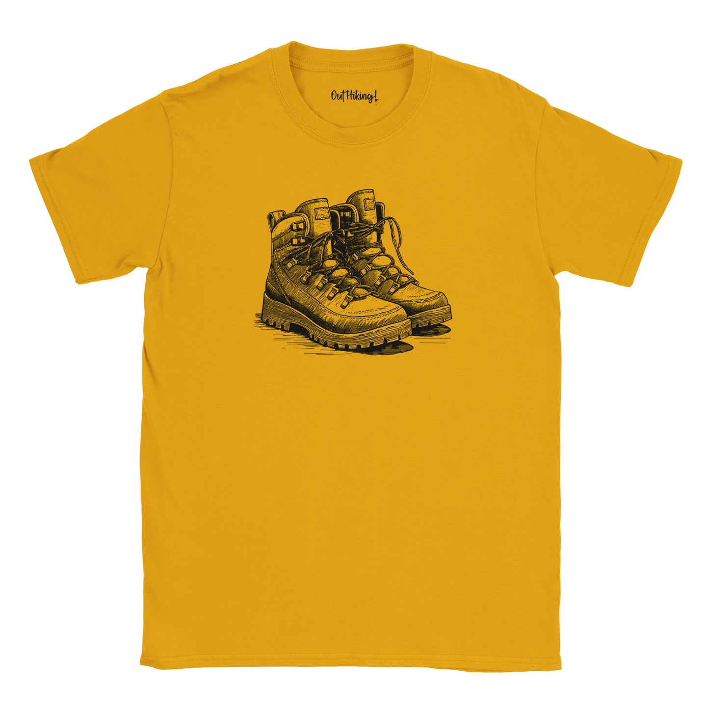 Boots Walking & Hiking T Shirt