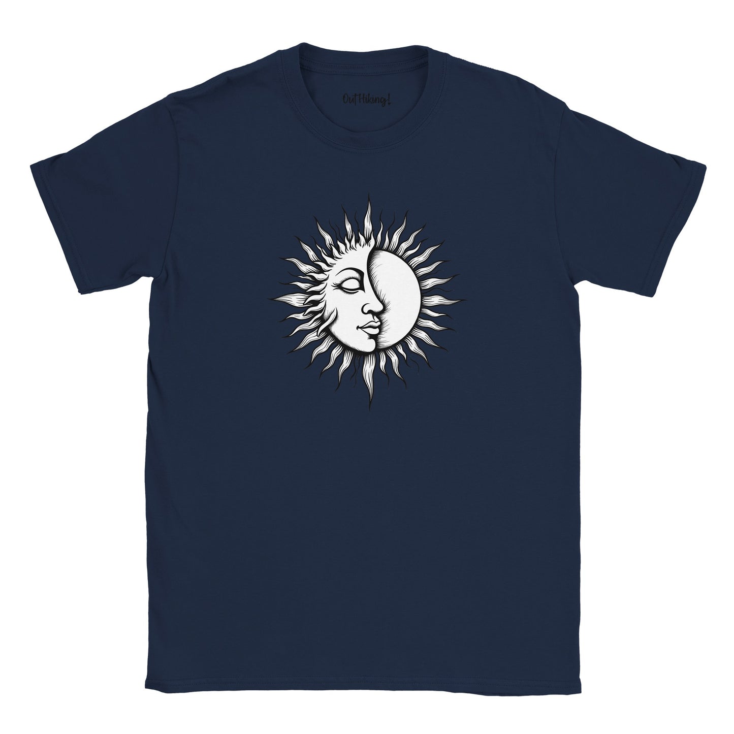 Sun and Moon Walking & Hiking T Shirt