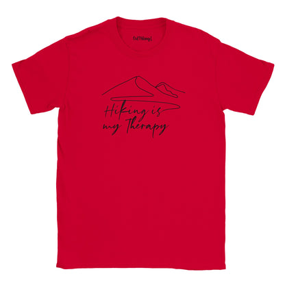 Hiking is My Therapy Mountain Mantra Walking & Hiking T Shirt