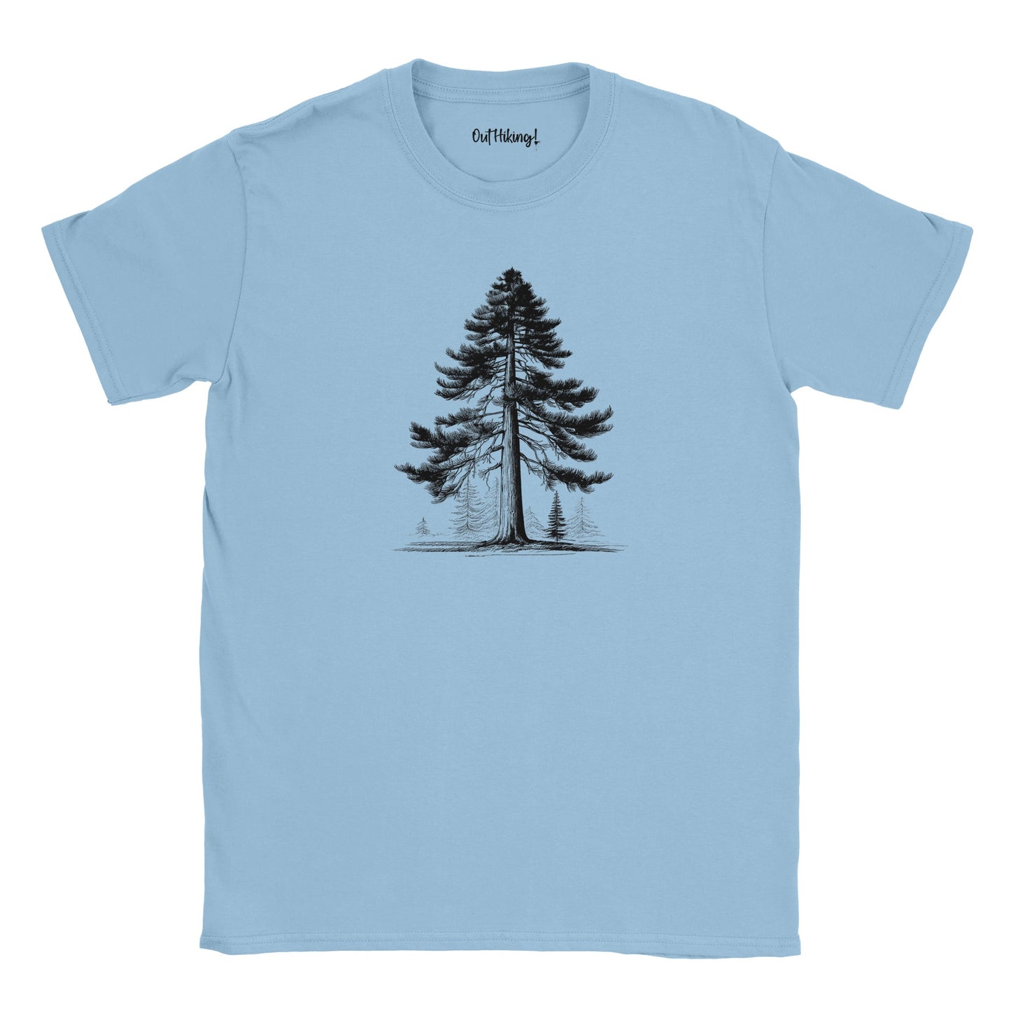 Sequoia Pine Walking & Hiking T Shirt