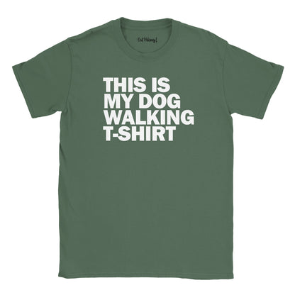 This is My Dog Walking T-Shirt Walking & Hiking T Shirt