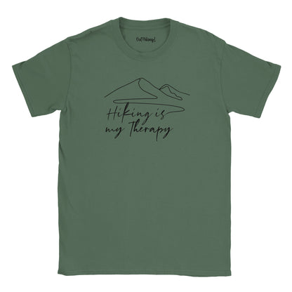 Hiking is My Therapy Mountain Mantra Walking & Hiking T Shirt