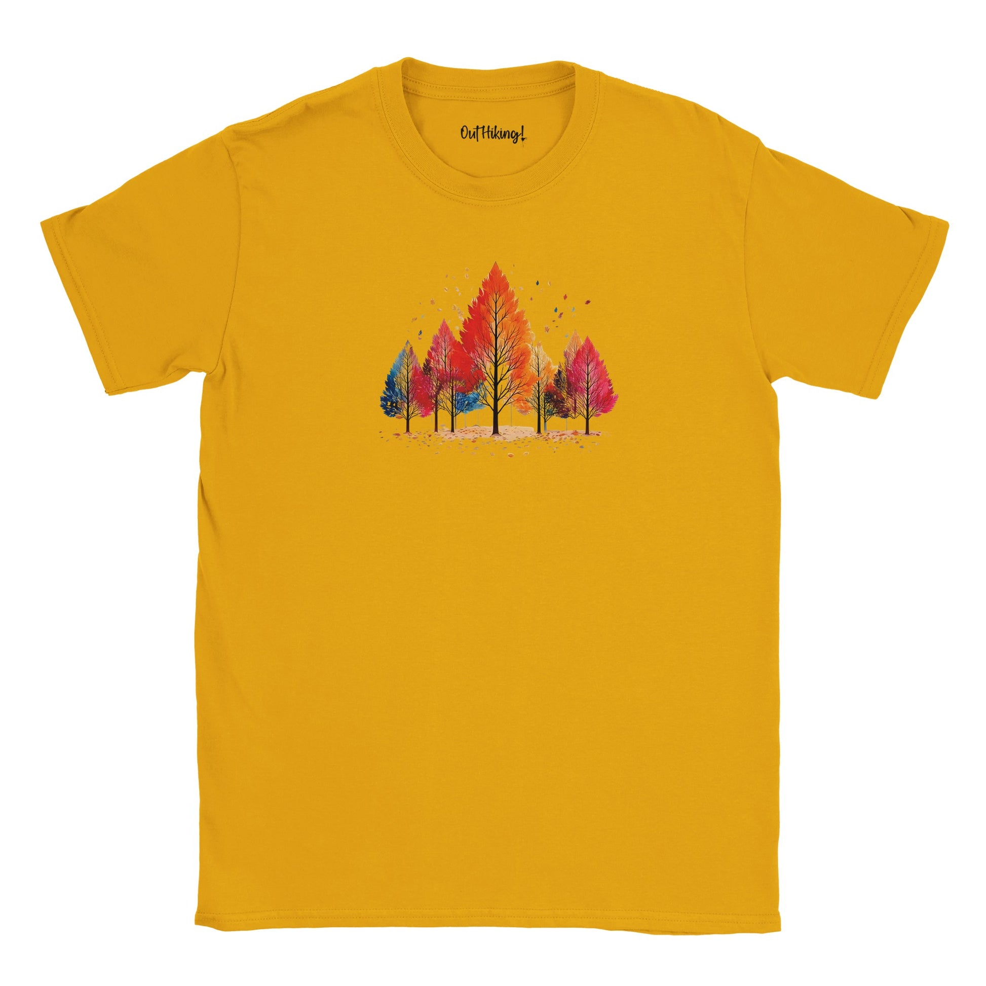 Rooted in Autumn Walking & Hiking T Shirt