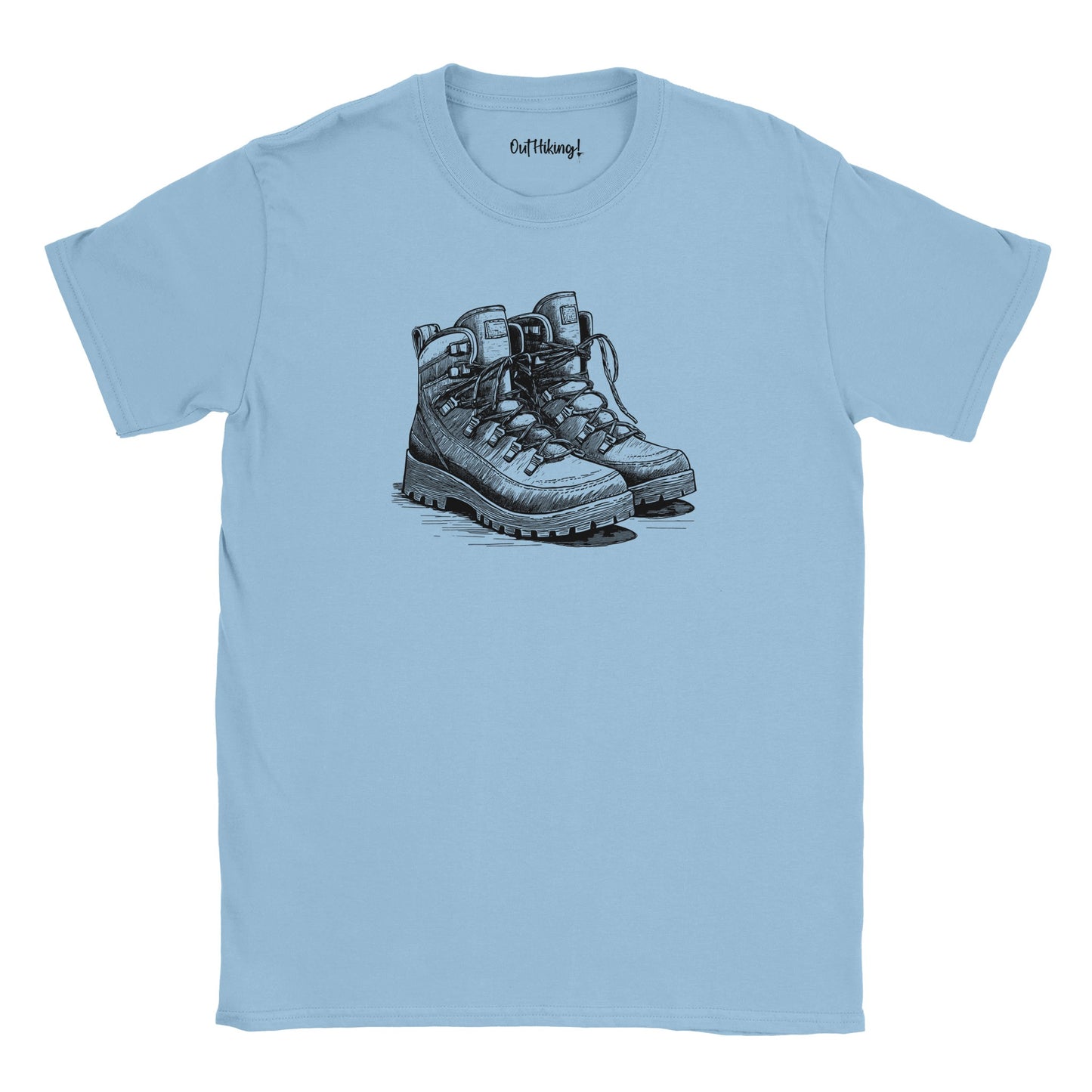 Boots Walking & Hiking T Shirt