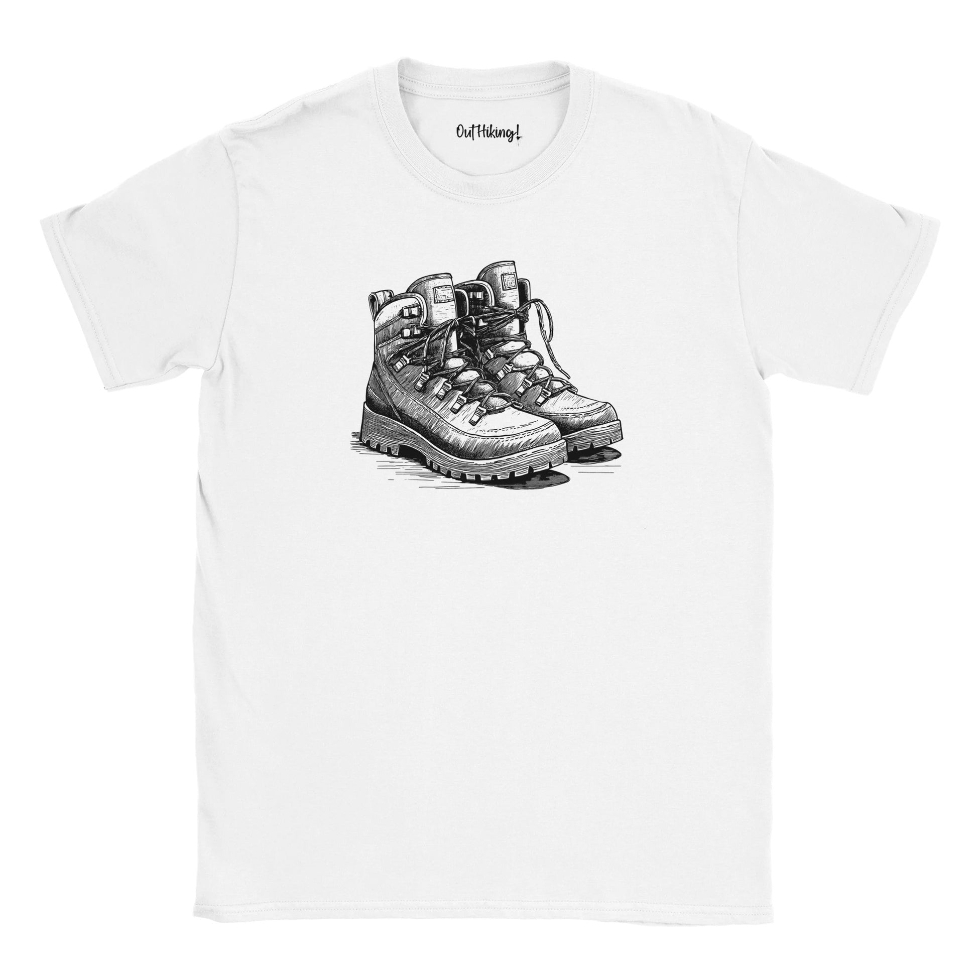 Boots Walking & Hiking T Shirt