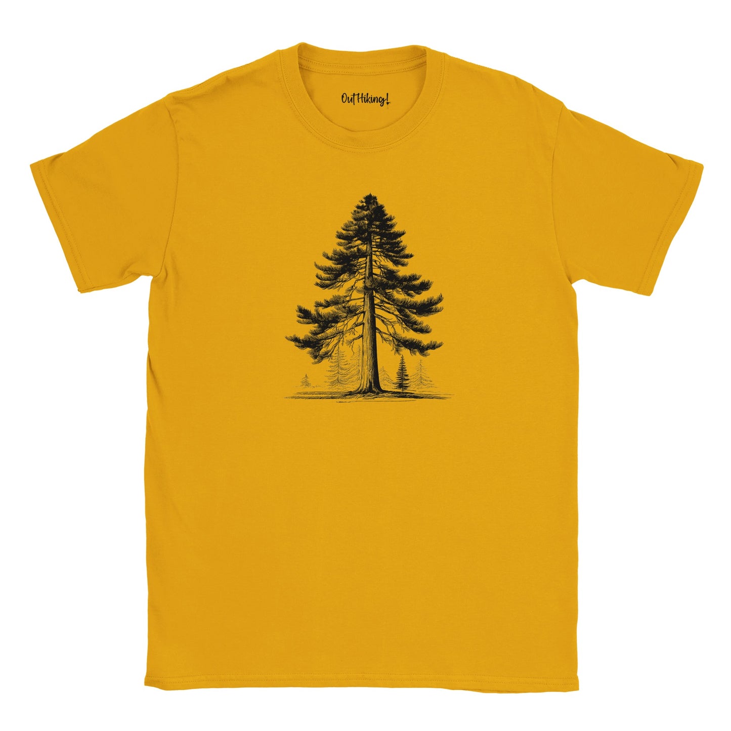 Sequoia Pine Walking & Hiking T Shirt