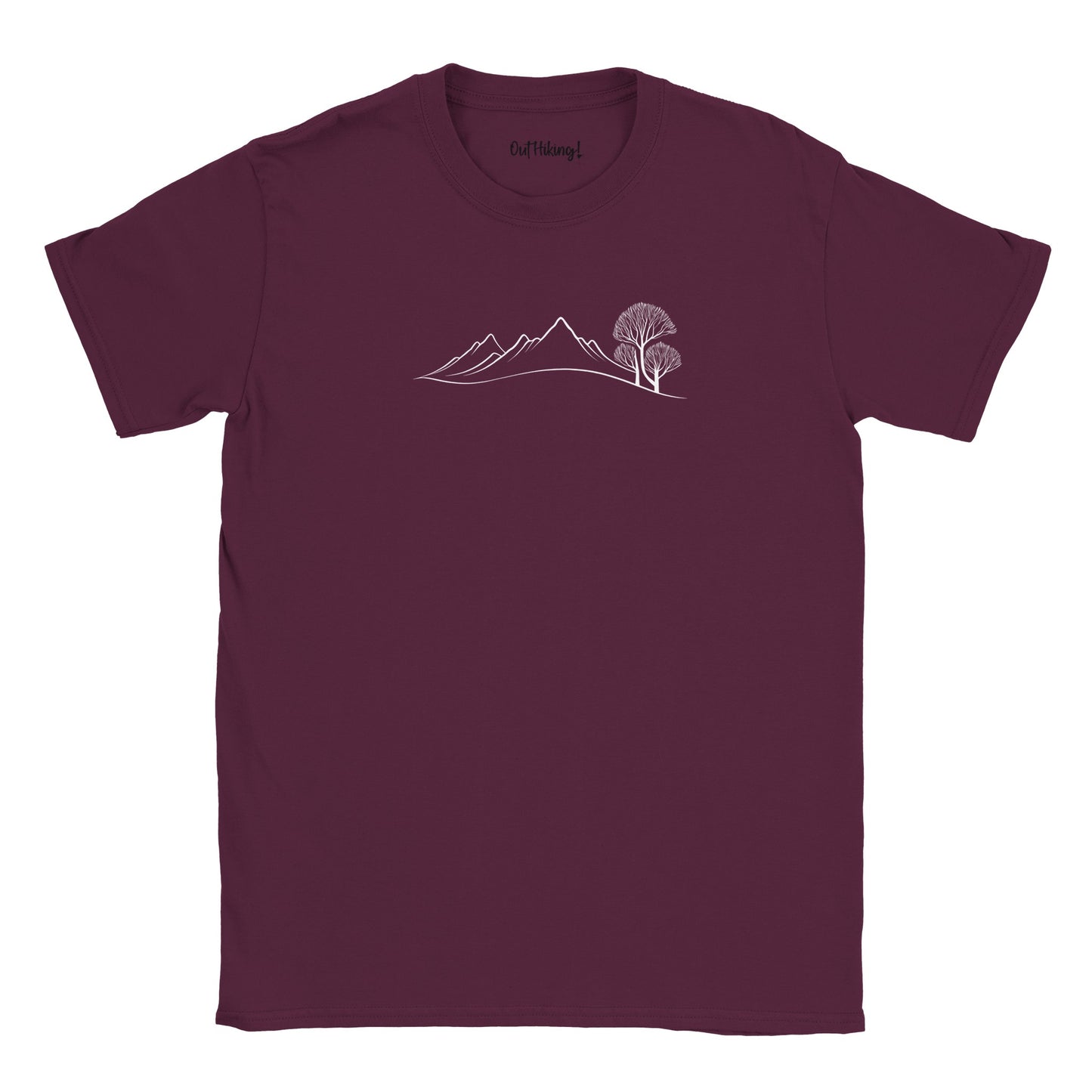 Winters Peace Walking & Hiking T Shirt