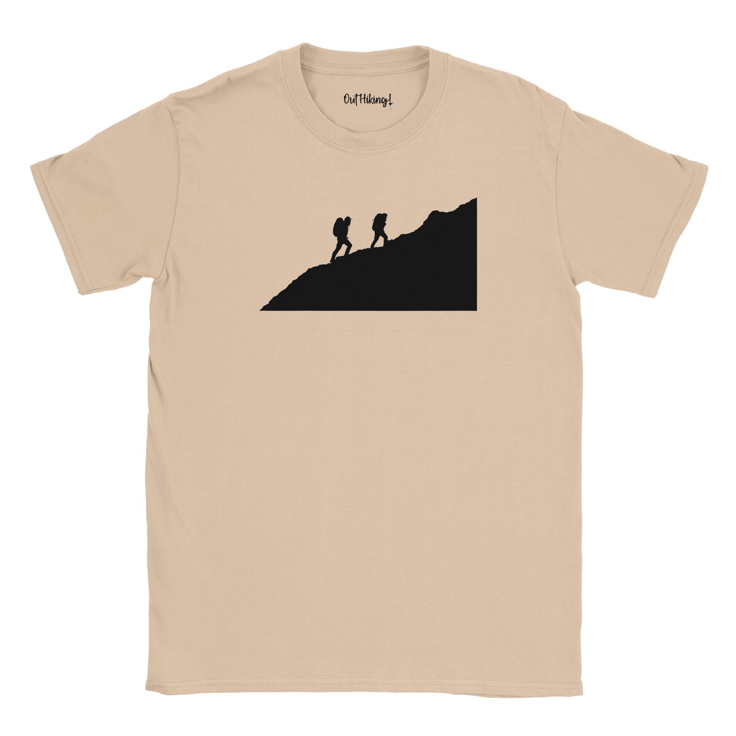 Up Hill Walking & Hiking T Shirt