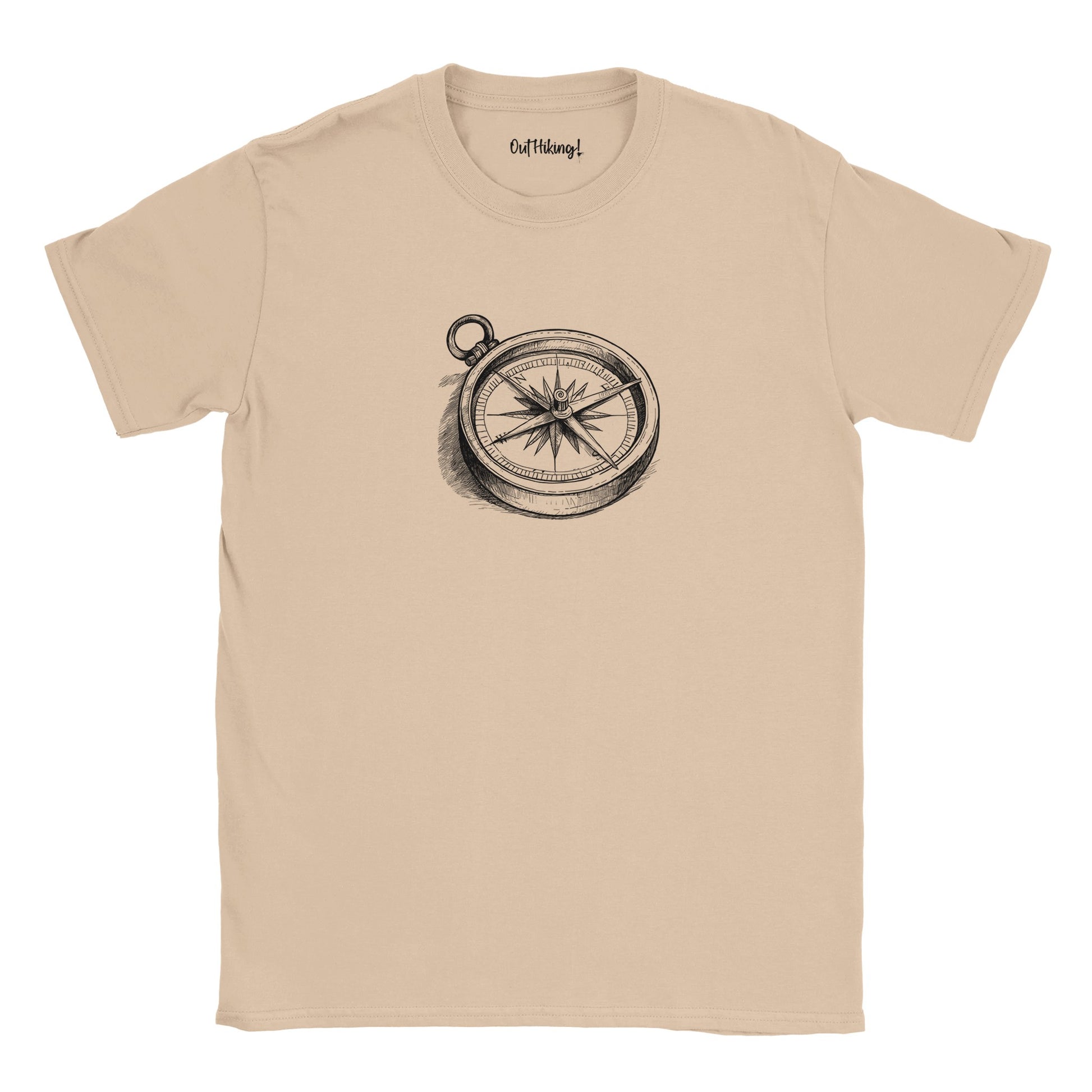 Compass Walking & Hiking T Shirt