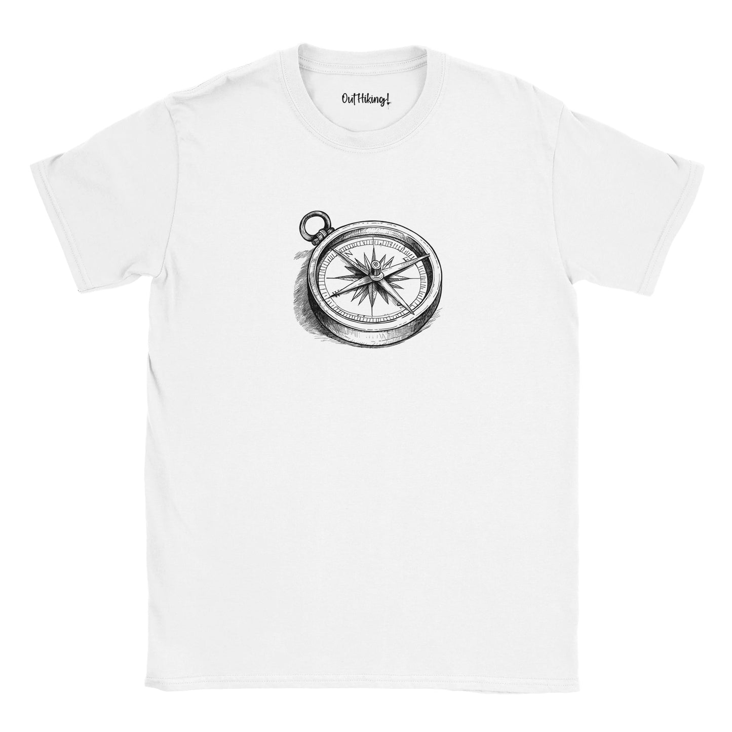 Compass Walking & Hiking T Shirt