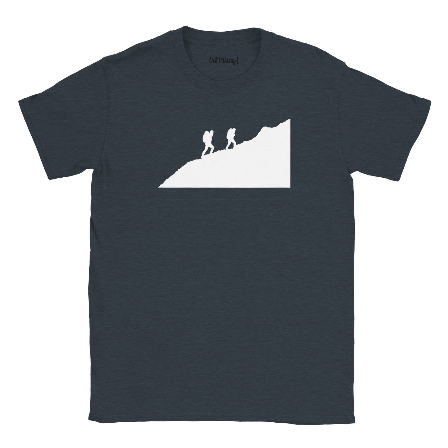 Up Hill Walking & Hiking T Shirt