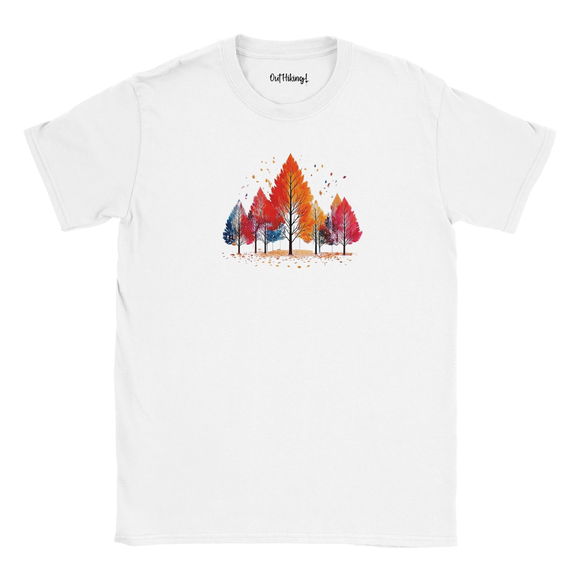 Rooted in Autumn Walking & Hiking T Shirt