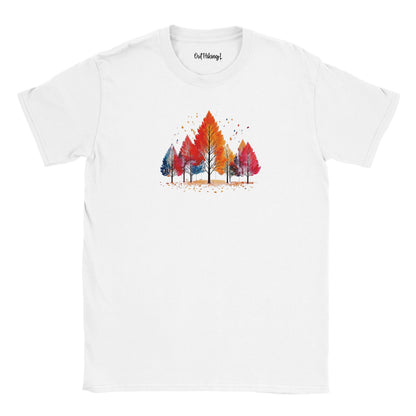 Rooted in Autumn Walking & Hiking T Shirt