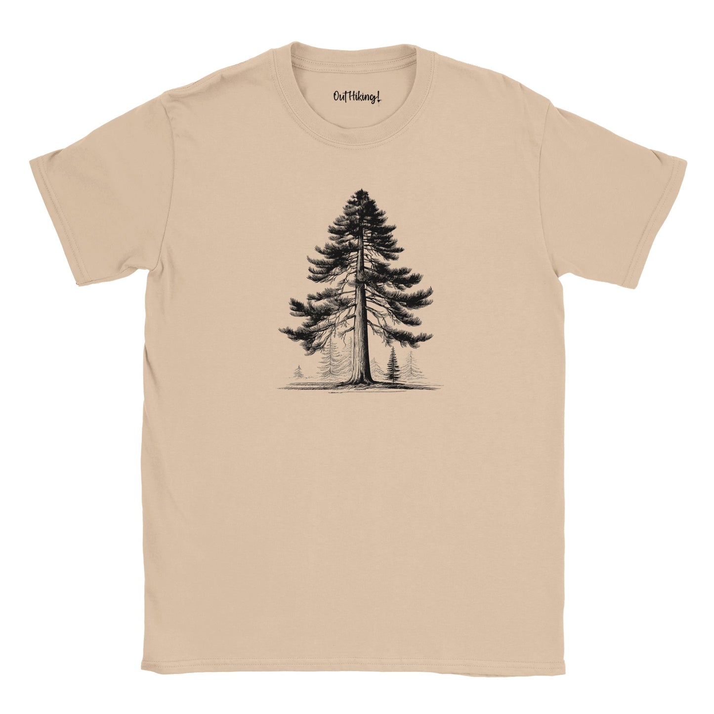 Sequoia Pine Walking & Hiking T Shirt