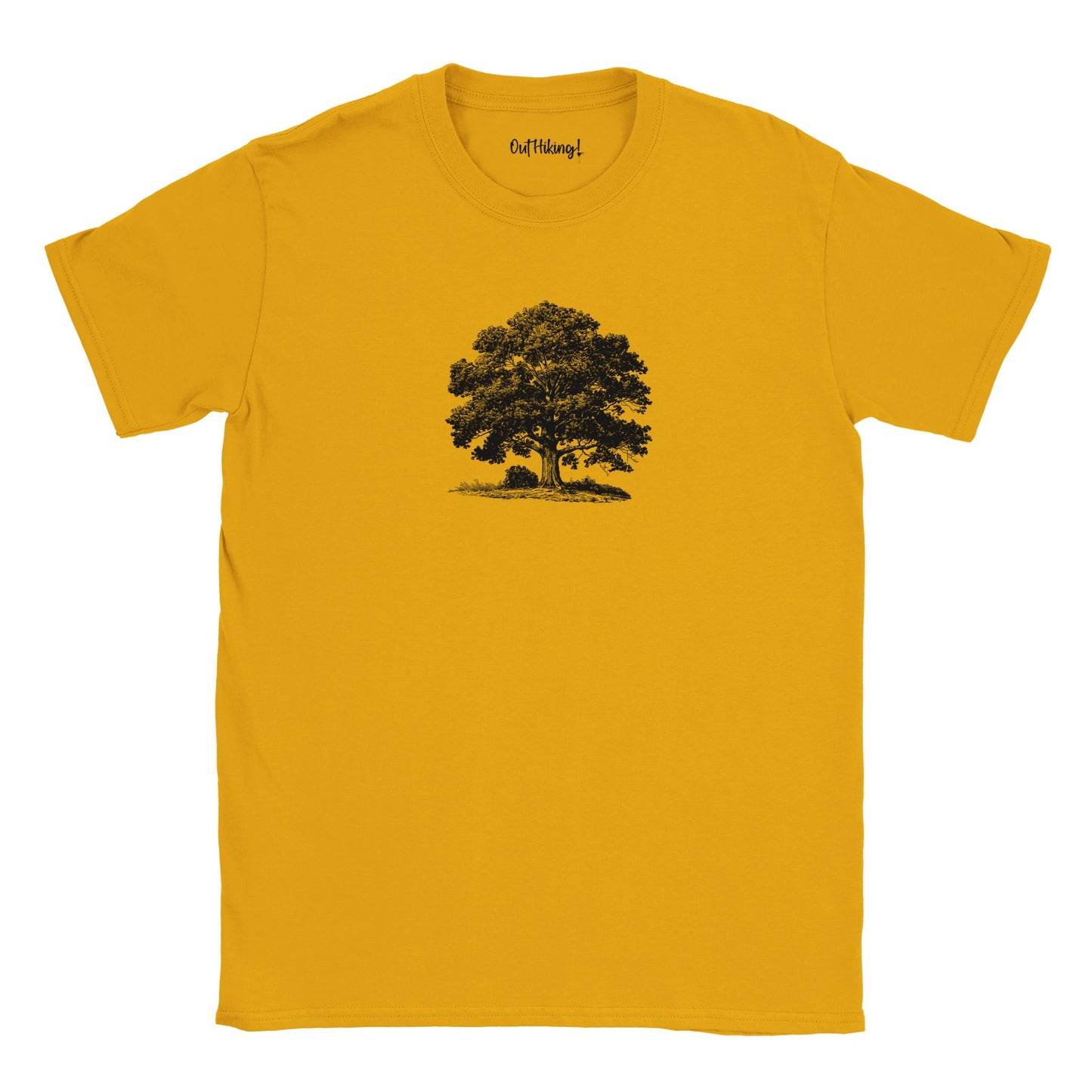 Oak Tree Walking & Hiking T Shirt