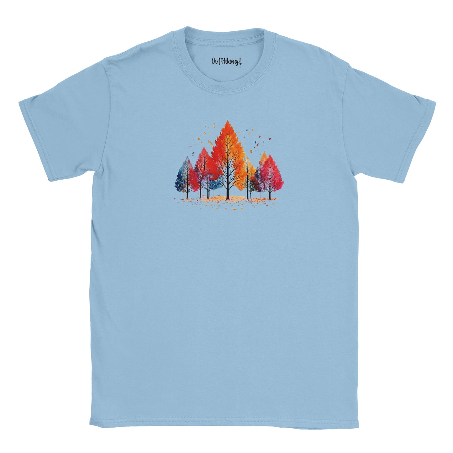 Rooted in Autumn Walking & Hiking T Shirt