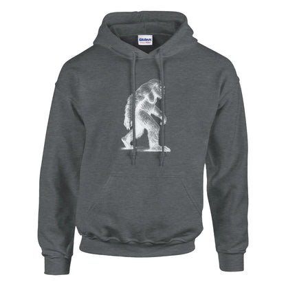 Bigfoot Sketch Walking & Hiking Hoodie