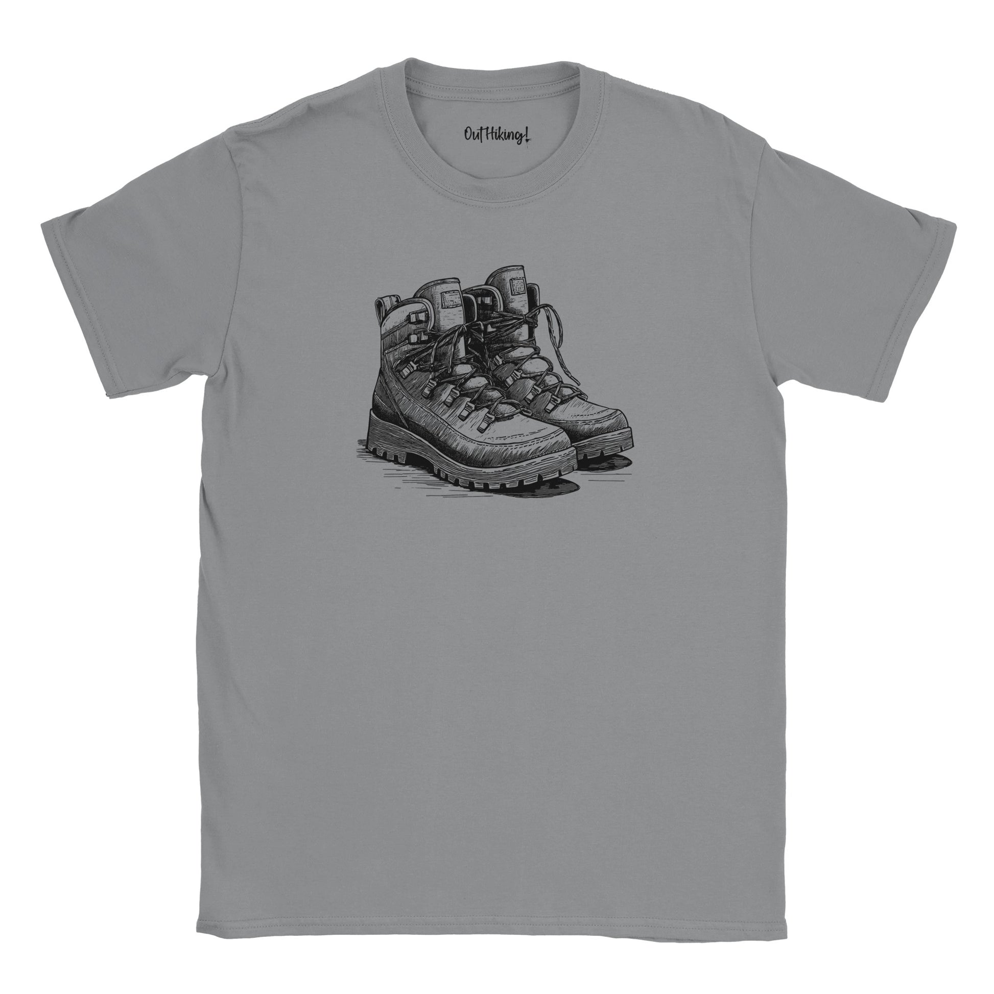 Boots Walking & Hiking T Shirt