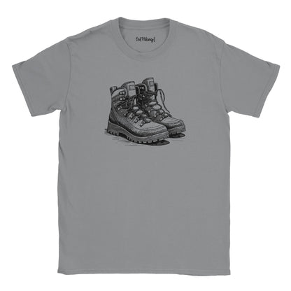 Boots Walking & Hiking T Shirt