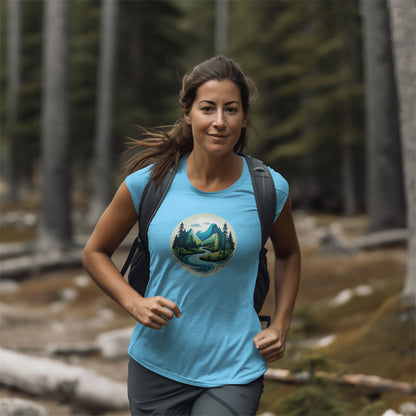 Adventure awaits beyond the trail Walking & Hiking T Shirt