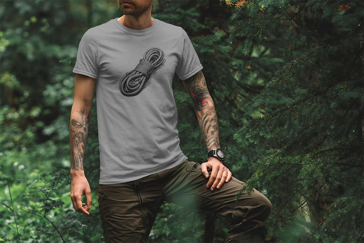 Hiking Rope Walking & Hiking T Shirt