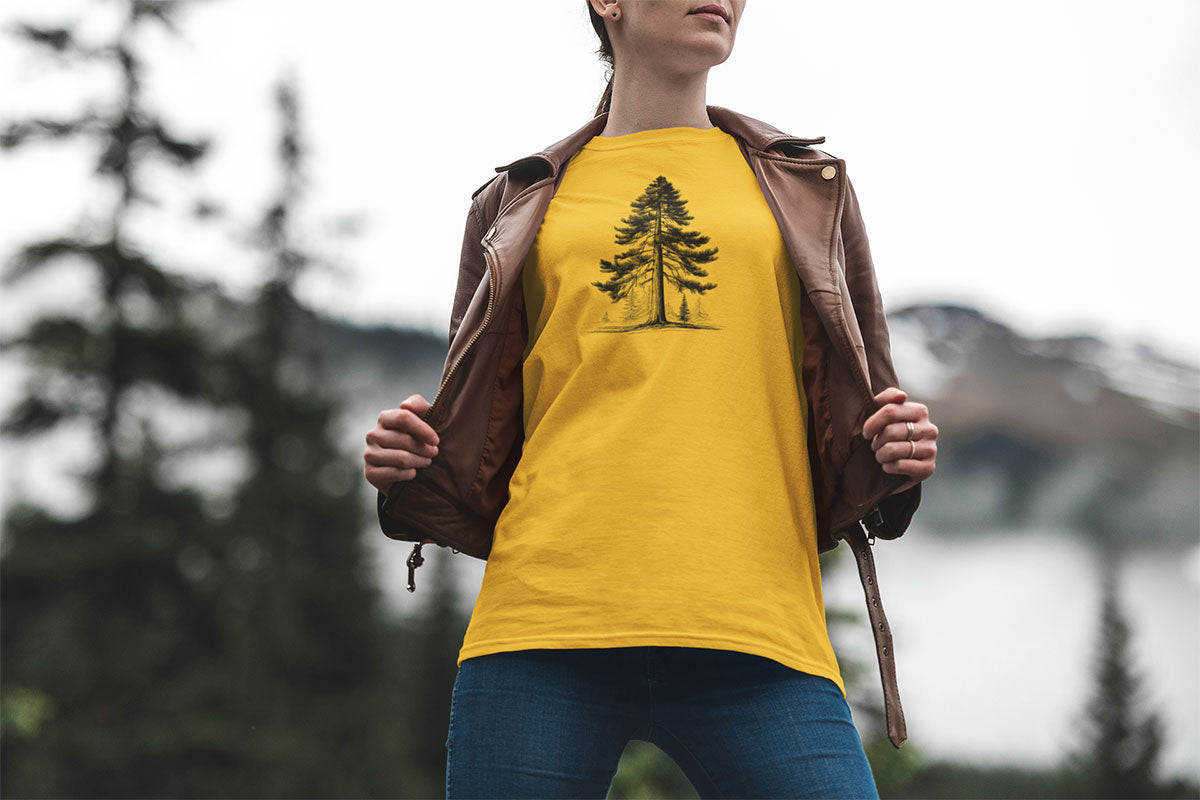 Sequoia Pine Walking & Hiking T Shirt