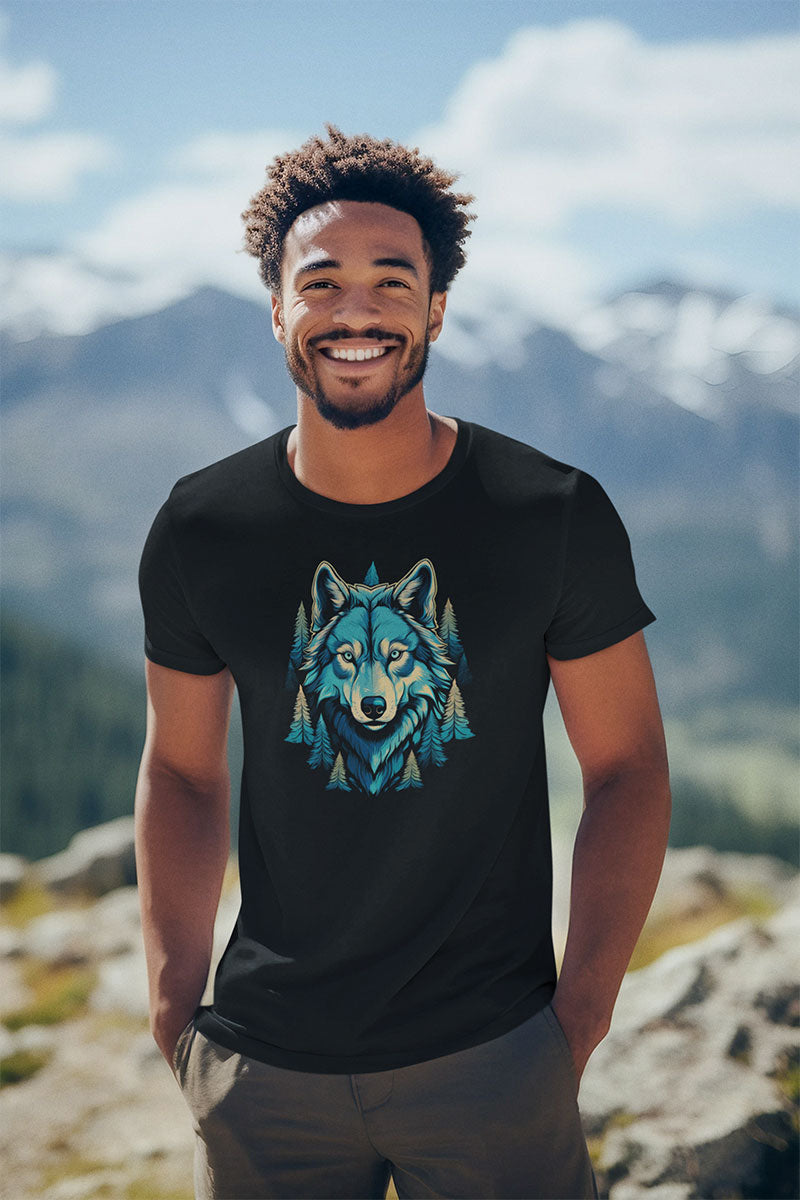 Wolf Woods Walking & Hiking T Shirt