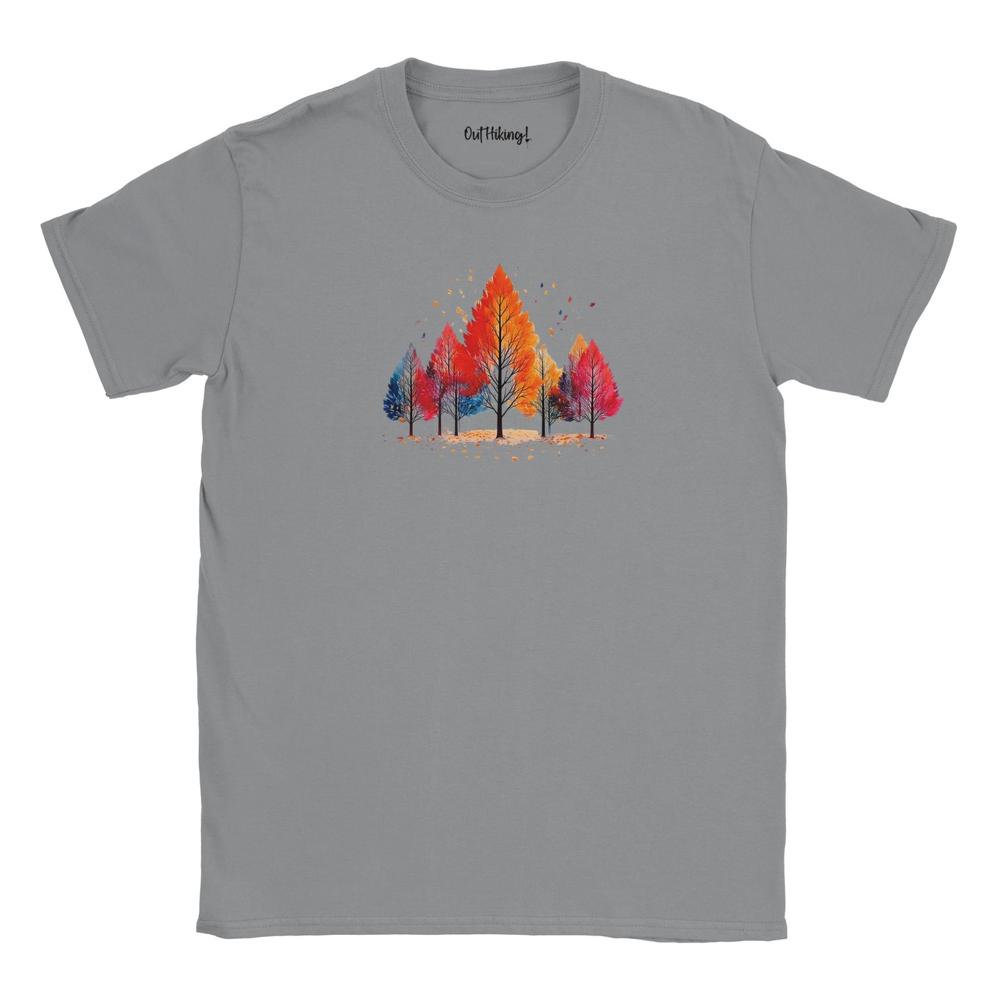 Rooted in Autumn Walking & Hiking T Shirt