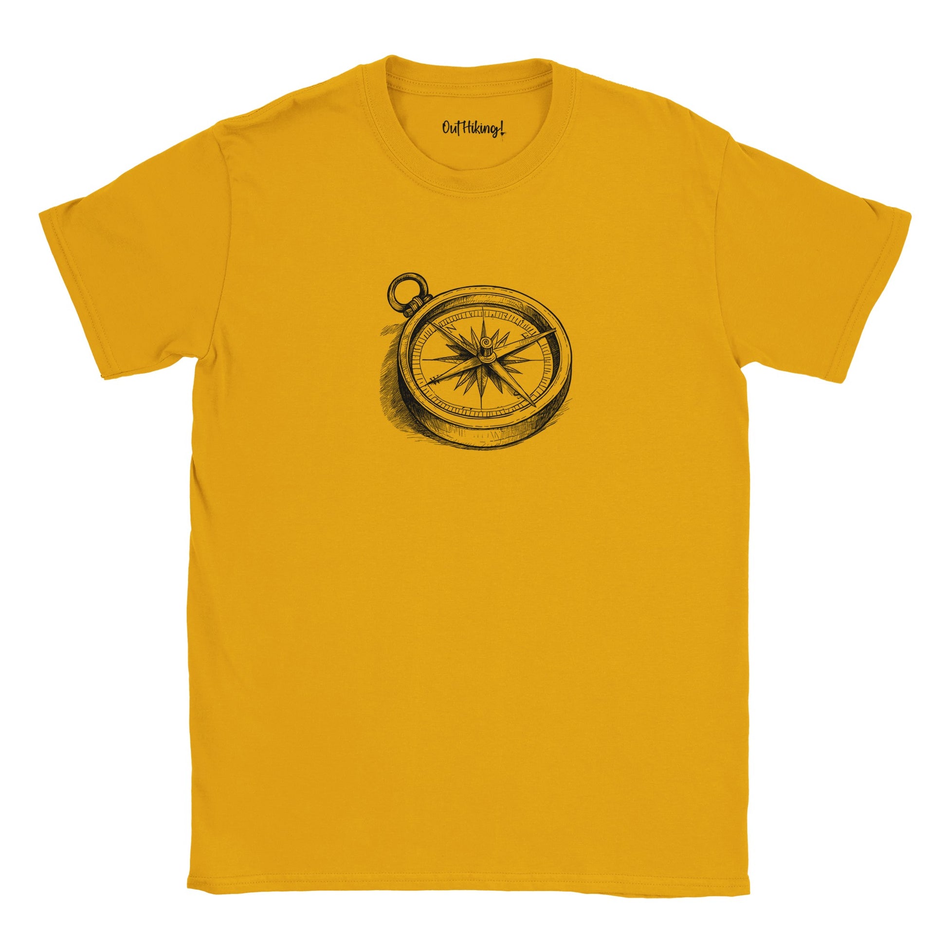 Compass Walking & Hiking T Shirt