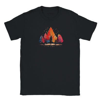 Rooted in Autumn Walking & Hiking T Shirt