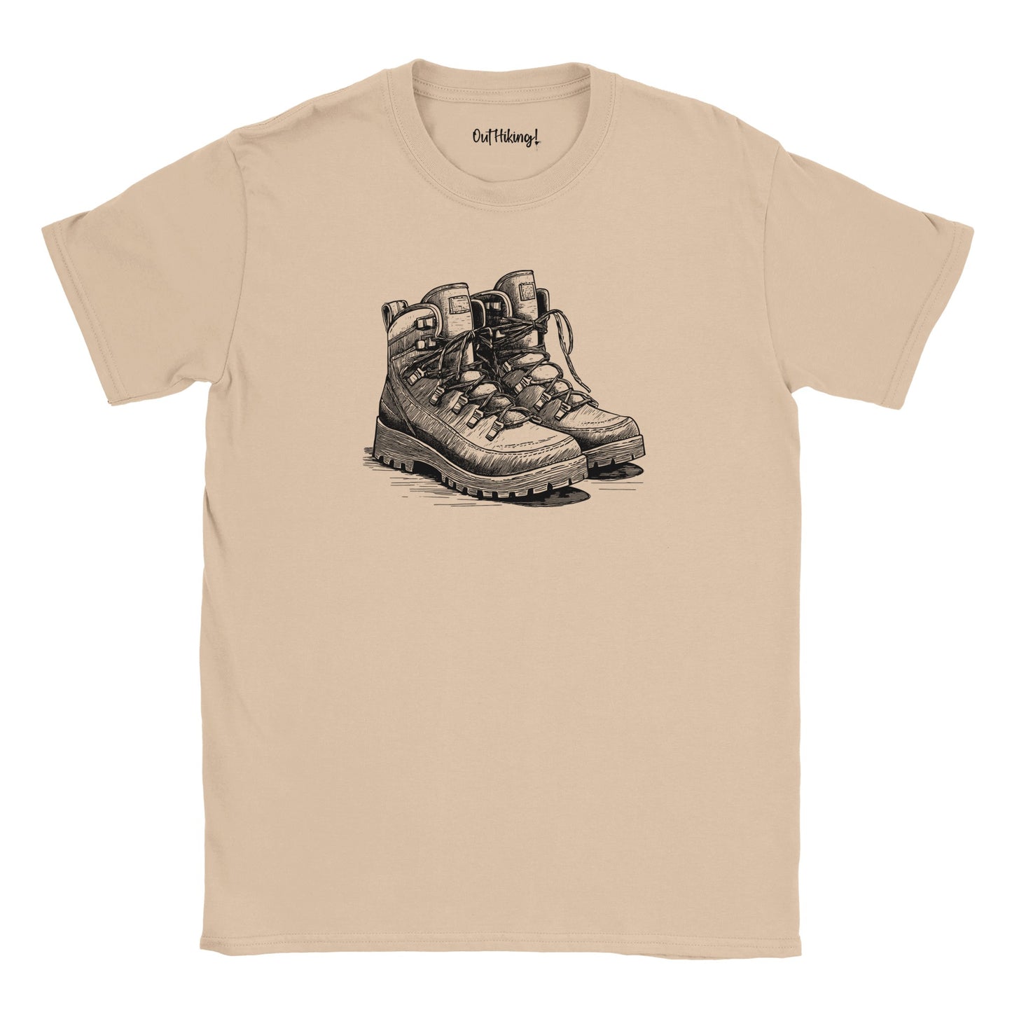 Boots Walking & Hiking T Shirt