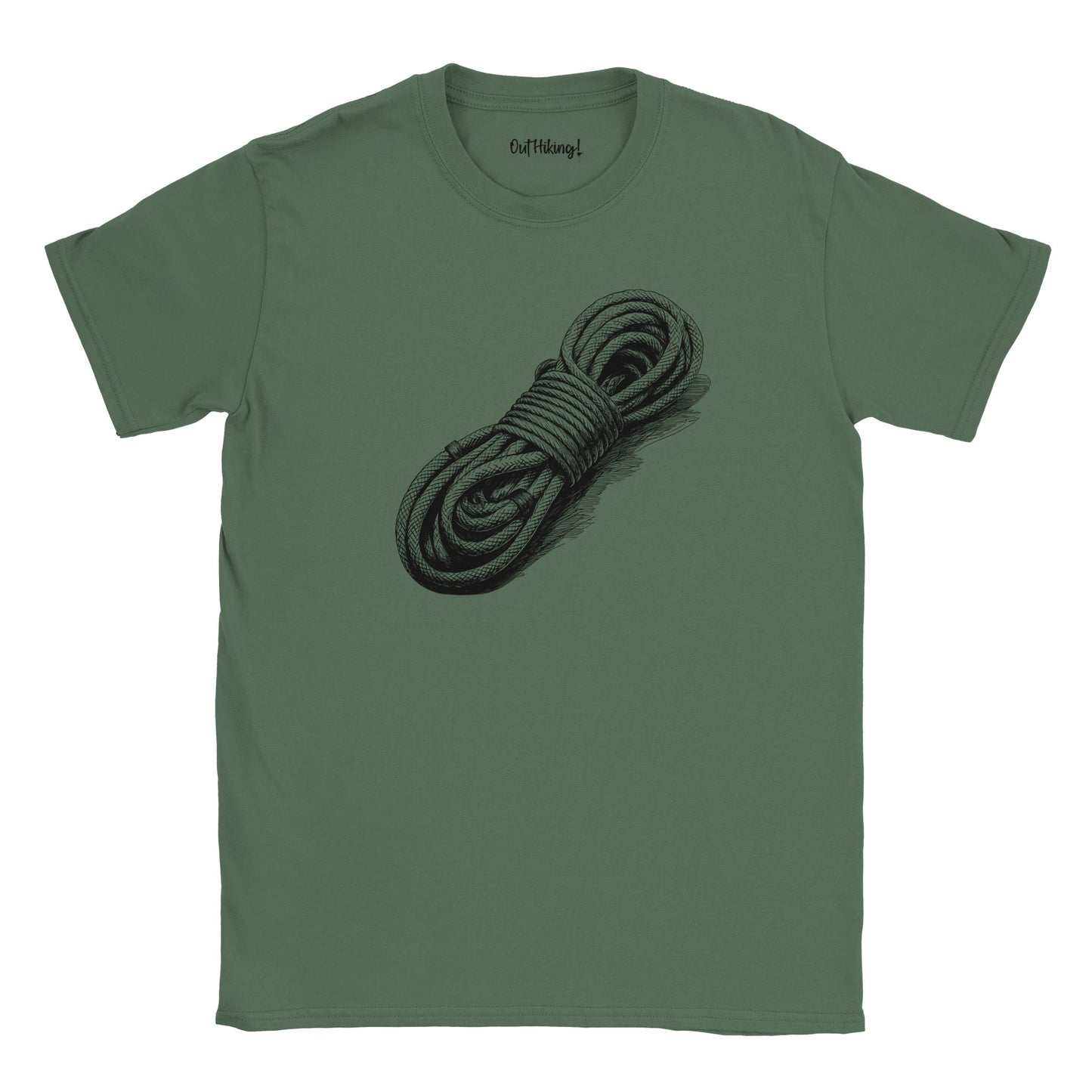 Hiking Rope Walking & Hiking T Shirt