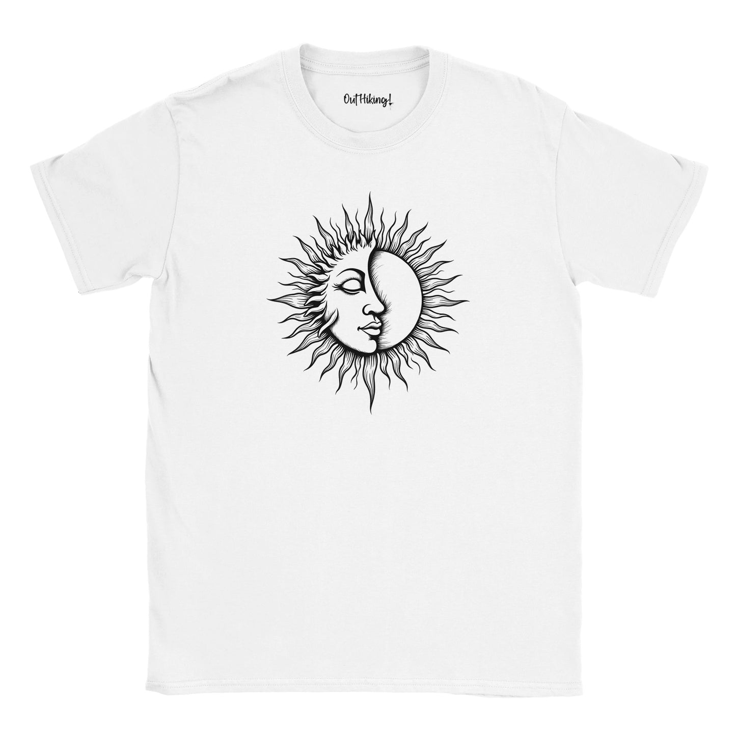 Sun and Moon Walking & Hiking T Shirt