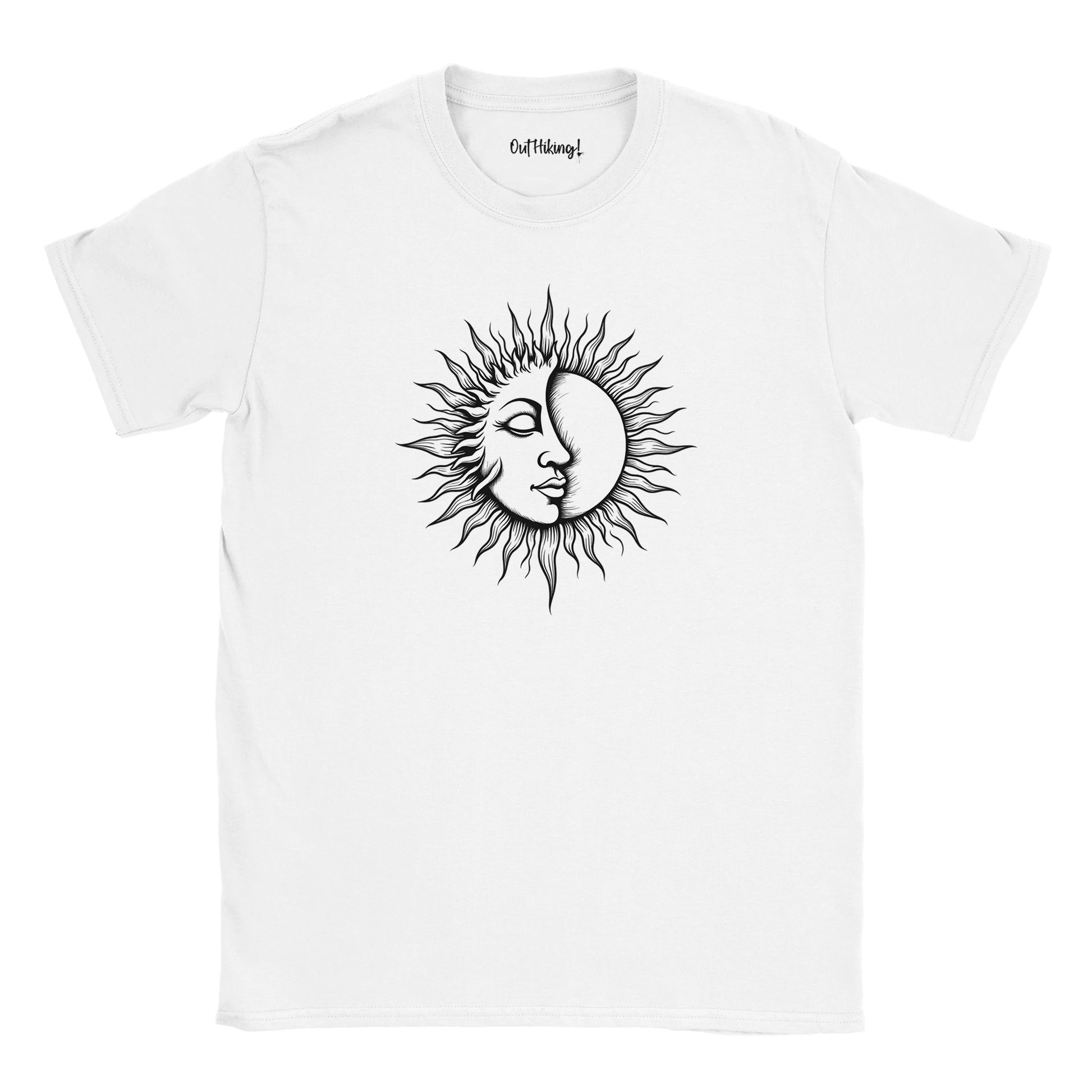 Sun and Moon Walking & Hiking T Shirt