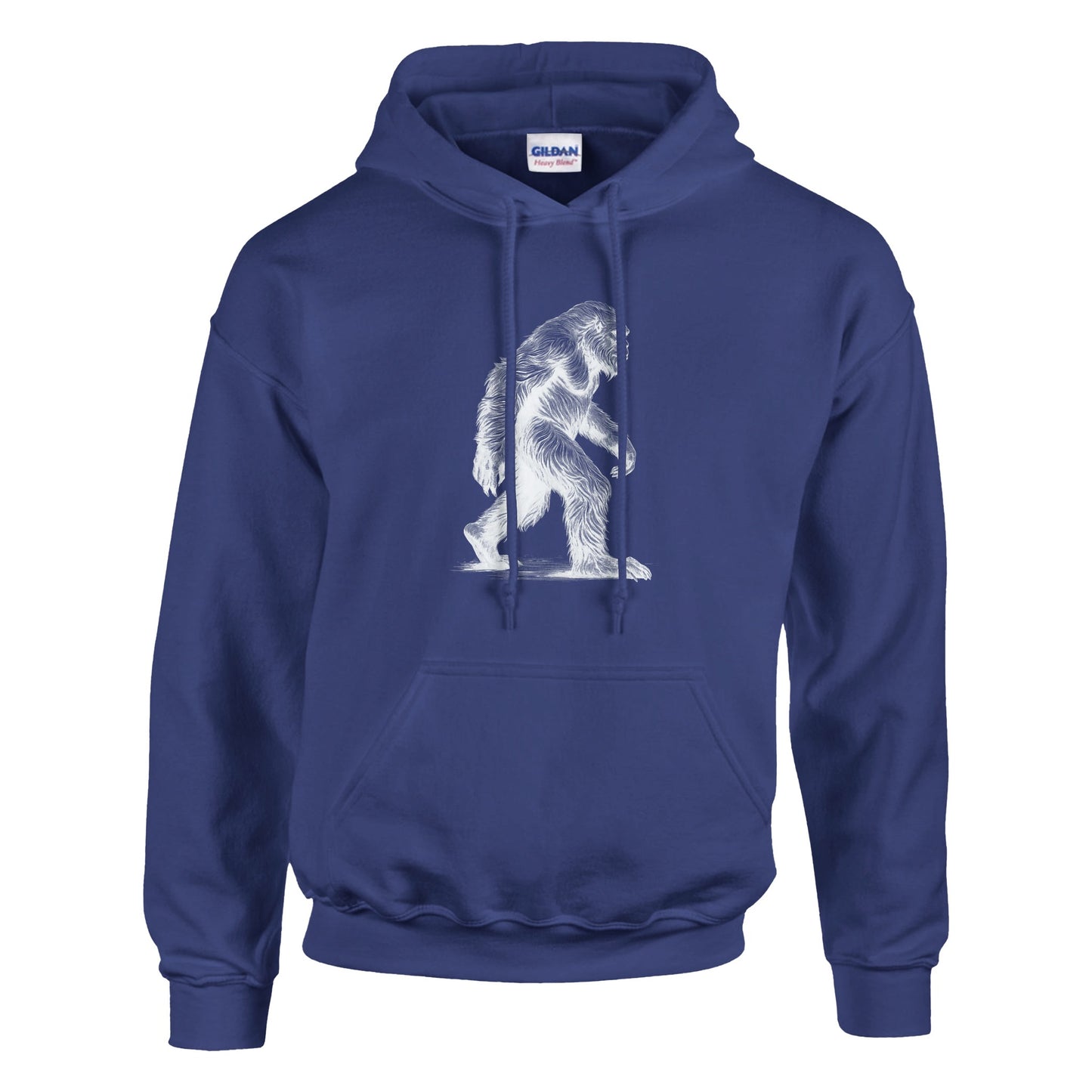 Bigfoot Sketch Walking & Hiking Hoodie