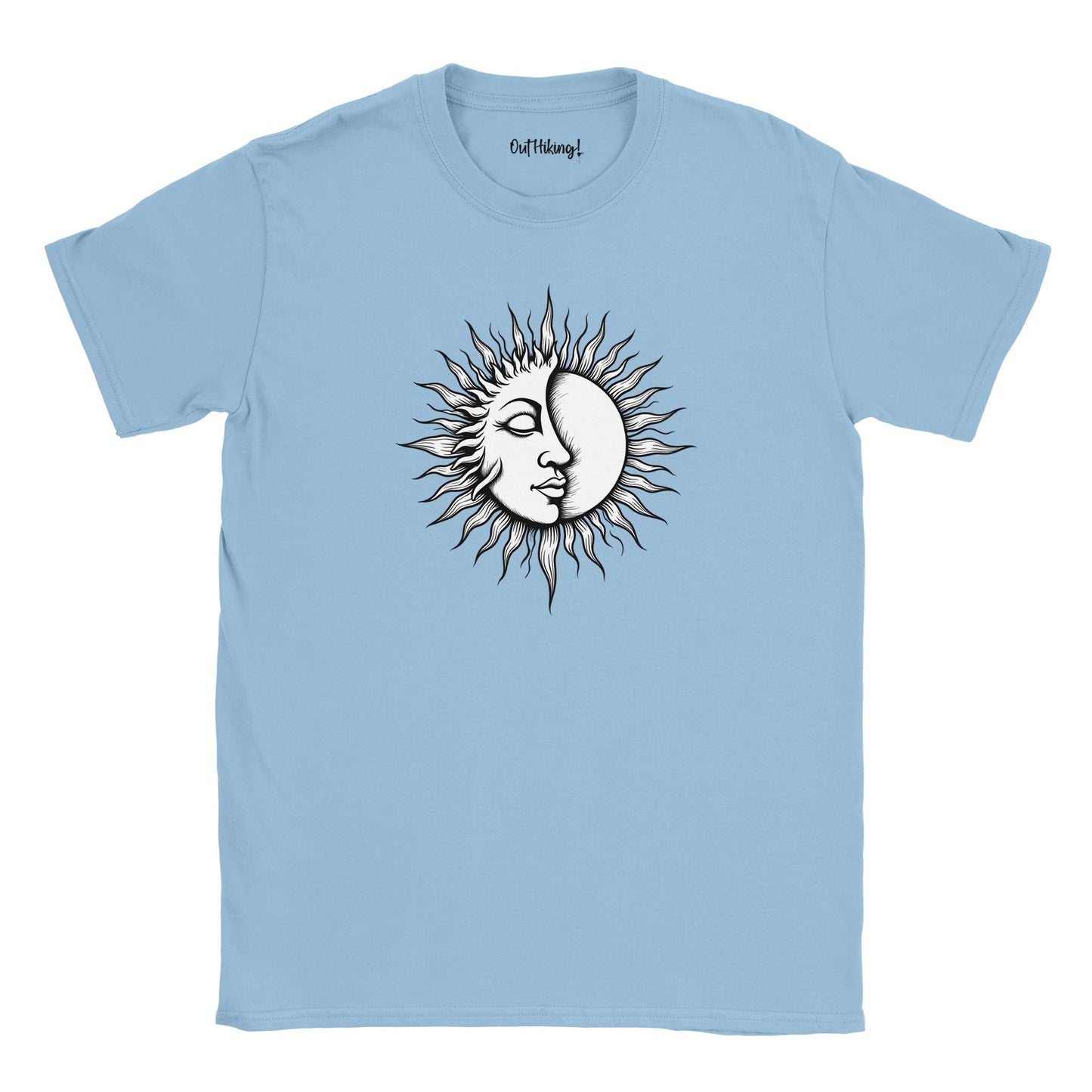 Sun and Moon Walking & Hiking T Shirt