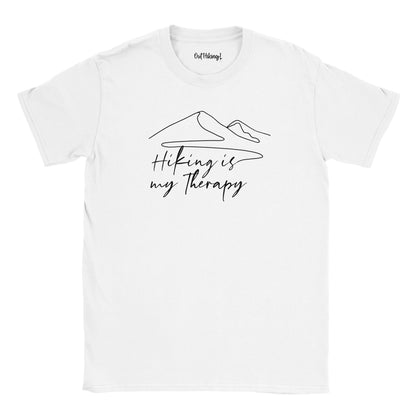 Hiking is My Therapy Mountain Mantra Walking & Hiking T Shirt