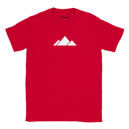 Geometric Mountain Walking & Hiking T Shirt