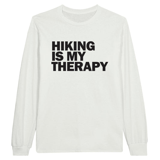 HIKING IS MY THERAPY - Classic Unisex Long sleeve Hiking T-shirt