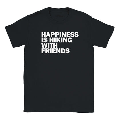 Happiness is Hiking with Friends Walking & Hiking T Shirt