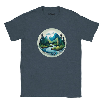 Adventure awaits beyond the trail Walking & Hiking T Shirt