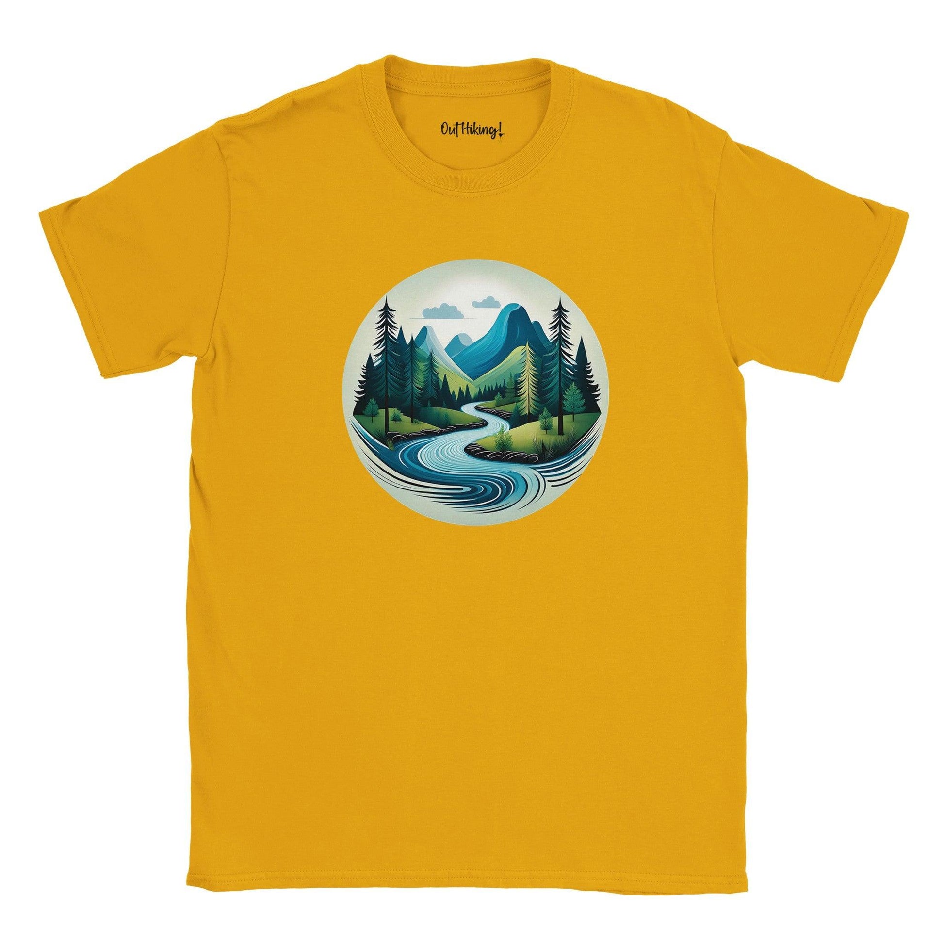 Adventure awaits beyond the trail Walking & Hiking T Shirt