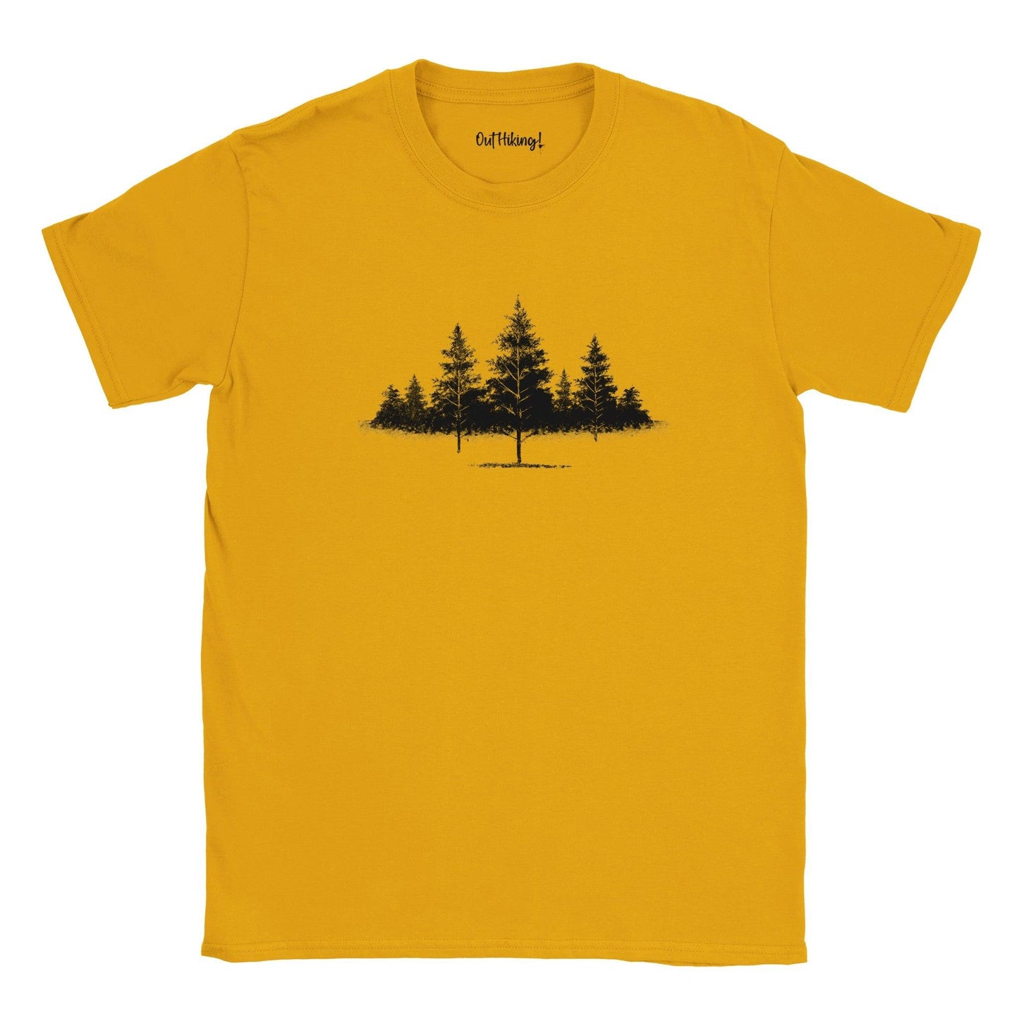 Tree Line Walking & Hiking T Shirt