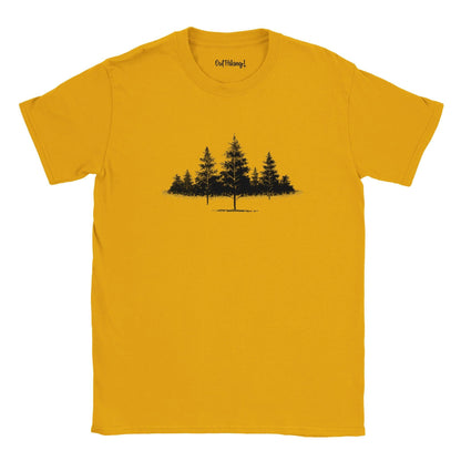 Tree Line Walking & Hiking T Shirt