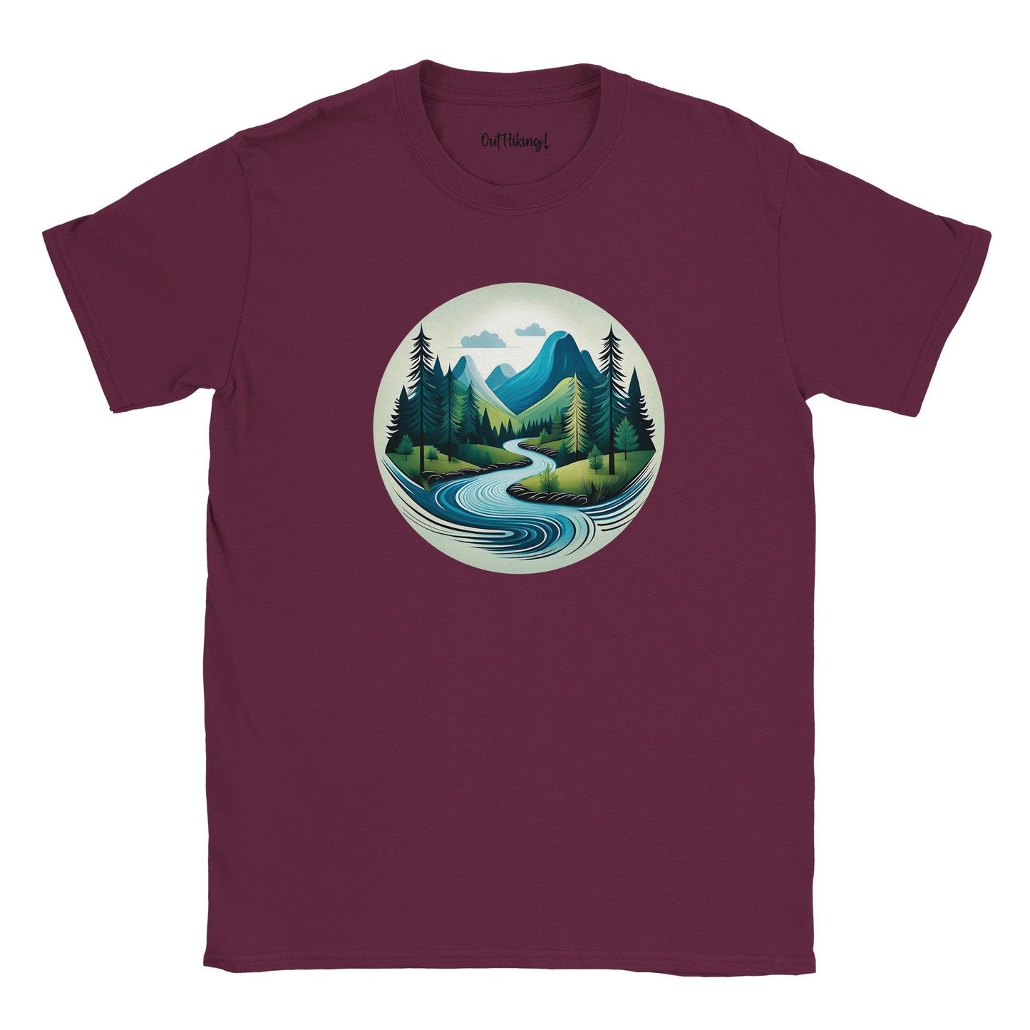 Adventure awaits beyond the trail Walking & Hiking T Shirt