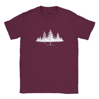 Tree Line Walking & Hiking T Shirt