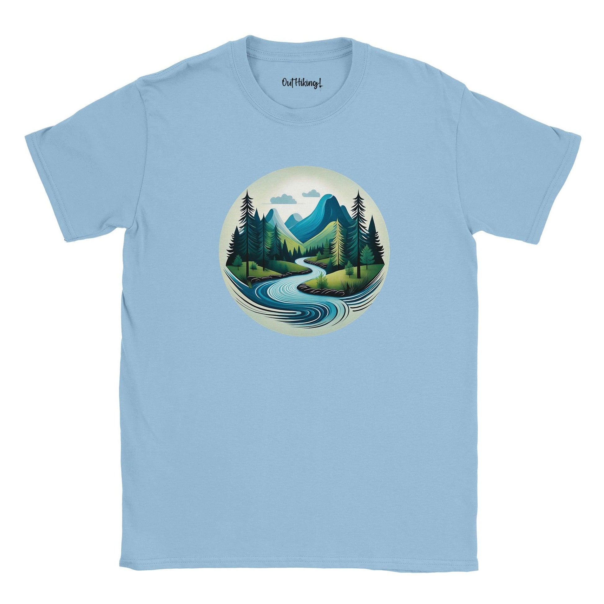 Adventure awaits beyond the trail Walking & Hiking T Shirt