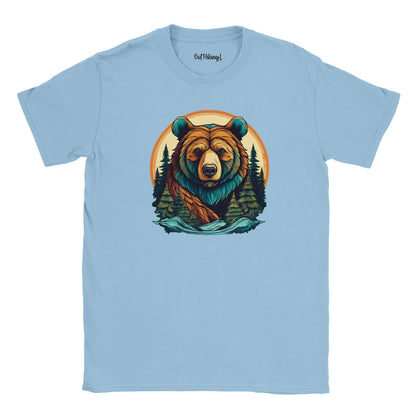 Bear Forest Walking & Hiking T Shirt