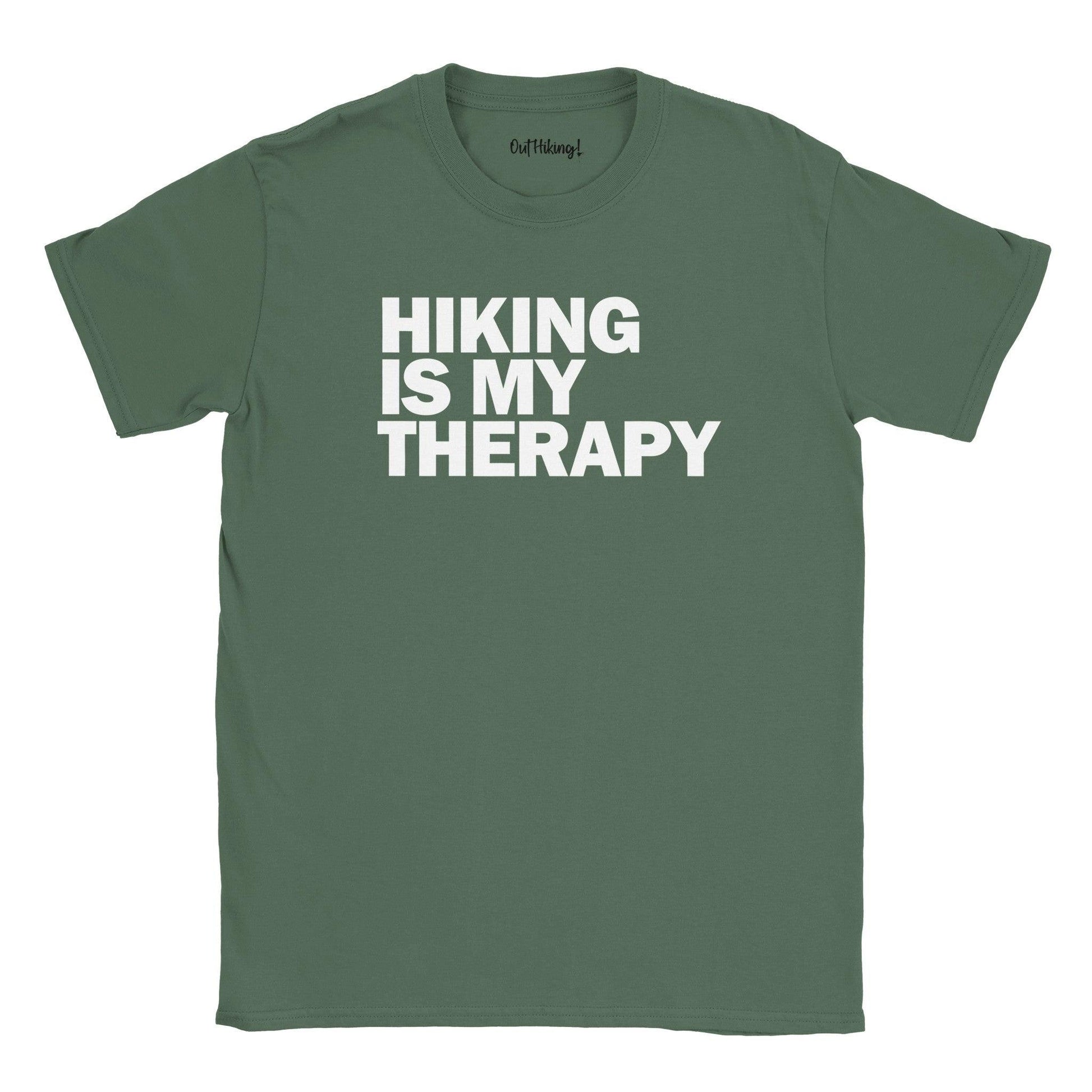 Hiking Is My Therapy Walking & Hiking T Shirt