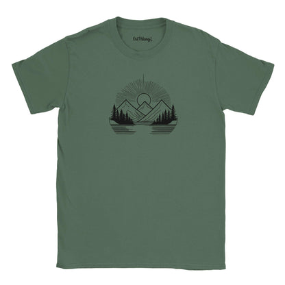 Lake Side Walking & Hiking T Shirt